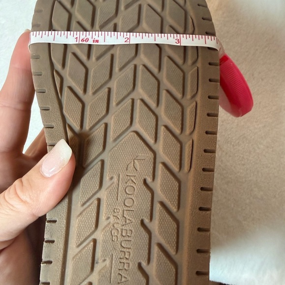 Koolaburra By Ugg Tan Kids Boots with Button Accent - Picture 9 of 10